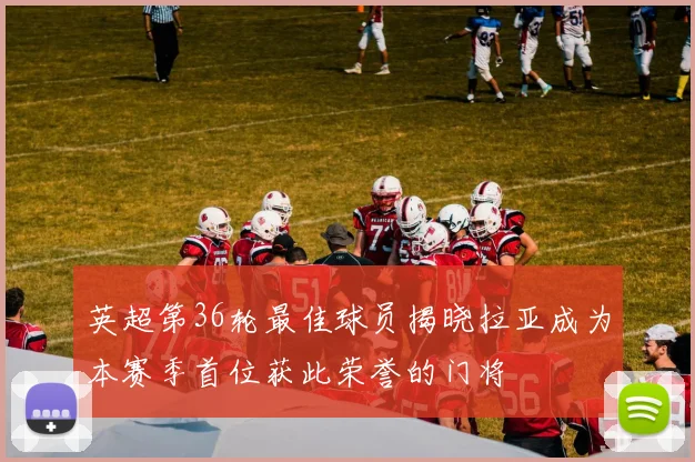 英超第36轮最佳球员揭晓拉亚成为本赛季首位获此荣誉的门将